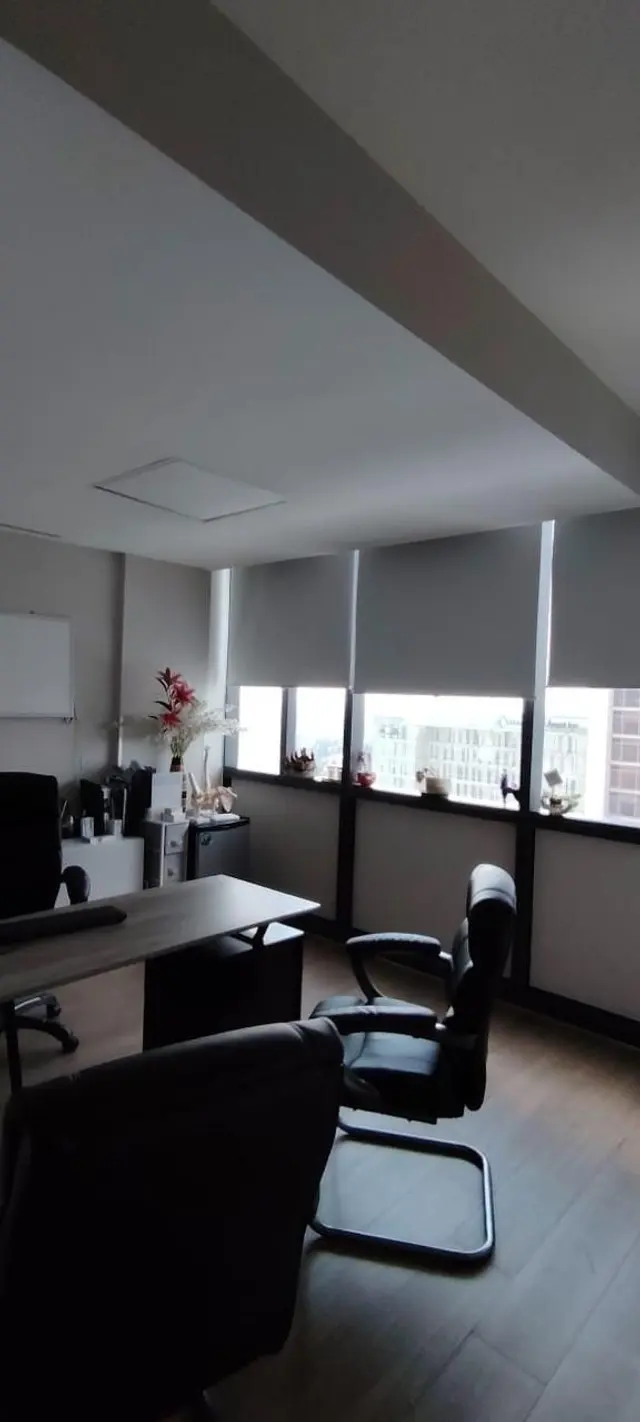 Pasillo de acceso a los consultorios